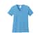 Port & Company® Brights Core Cotton V-Neck Ladies T-Shirt